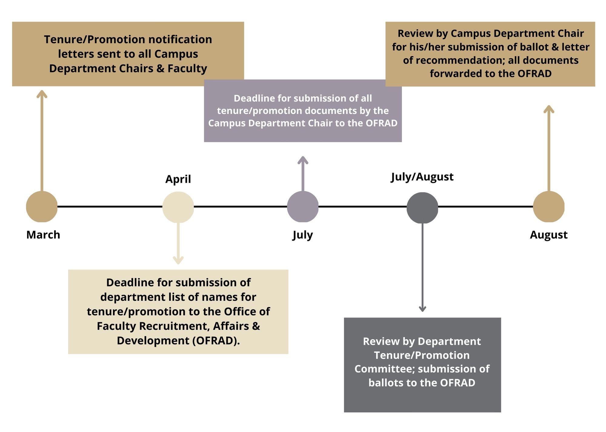 T&P Timeline