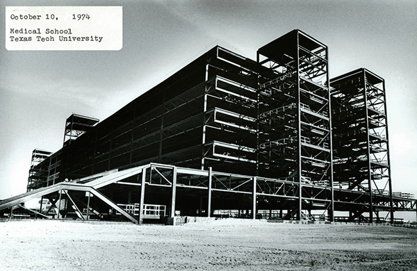 TTUHSC Construction Northwest View