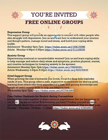 Community Support Group Flyer