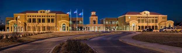 Abilene Campus at night