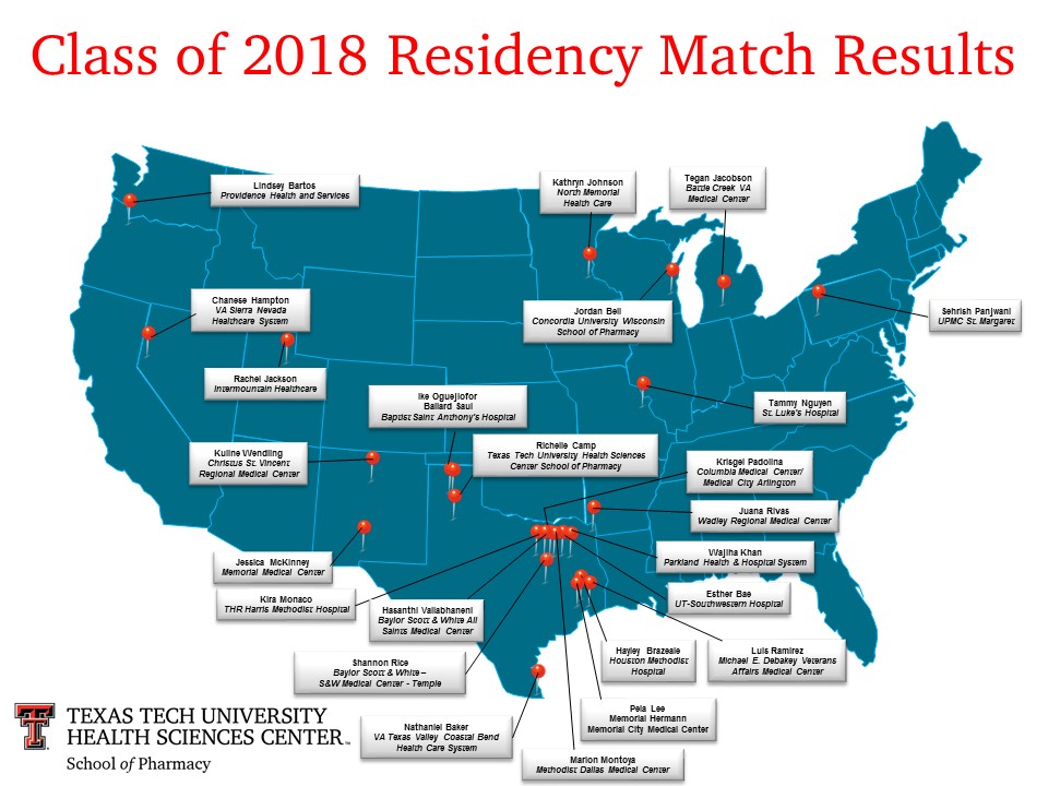 Residency Map 2018