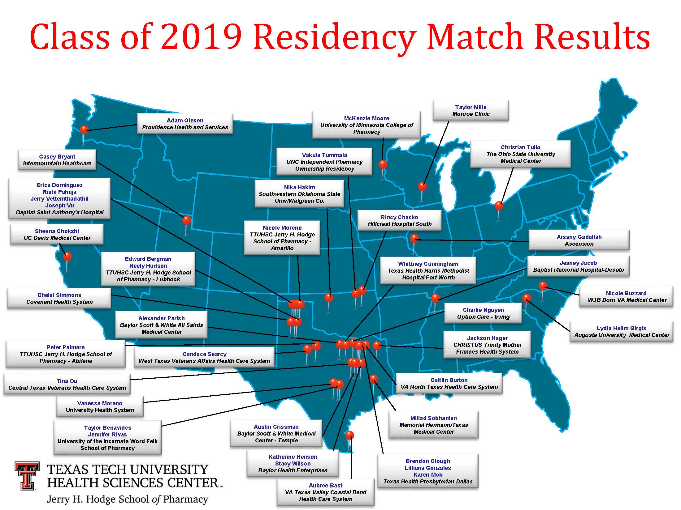 Residency Map 2019