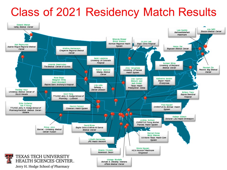 Residency Map 2021