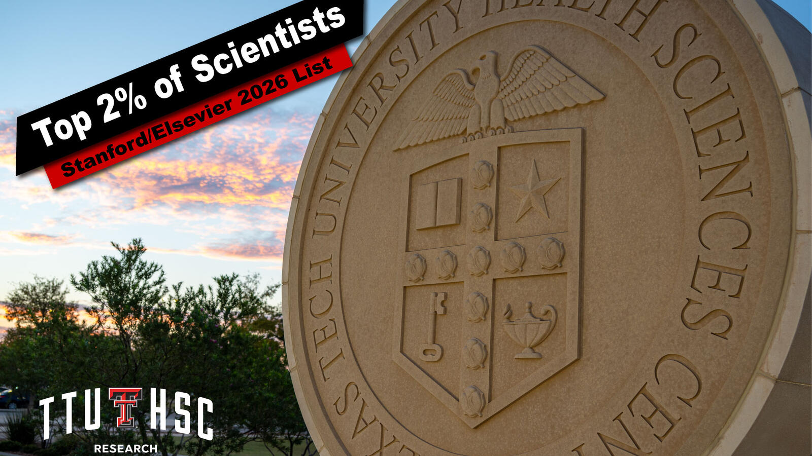 TTUHSC Researchers Listed Among World’s Top 2%