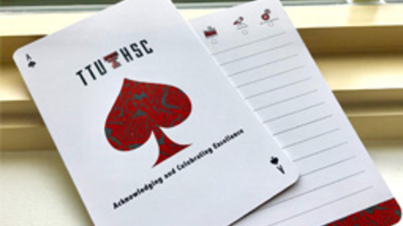 ttuhsc ace acknowledgement cards