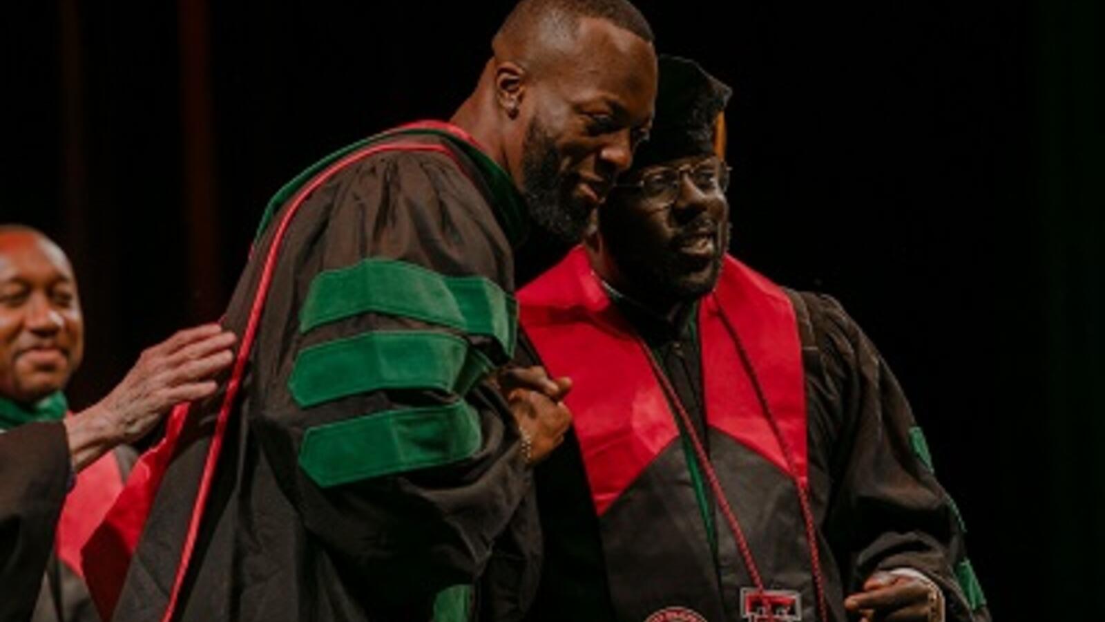 students graduating from the TTUHSC School of Medicine