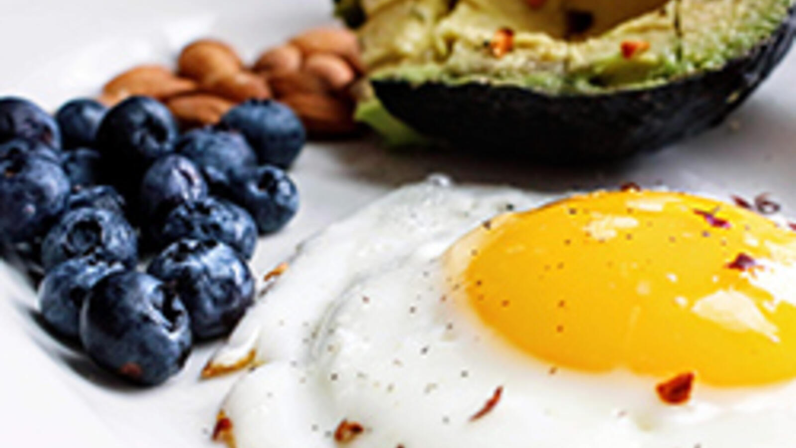 Eggs, Avocado & blueberries