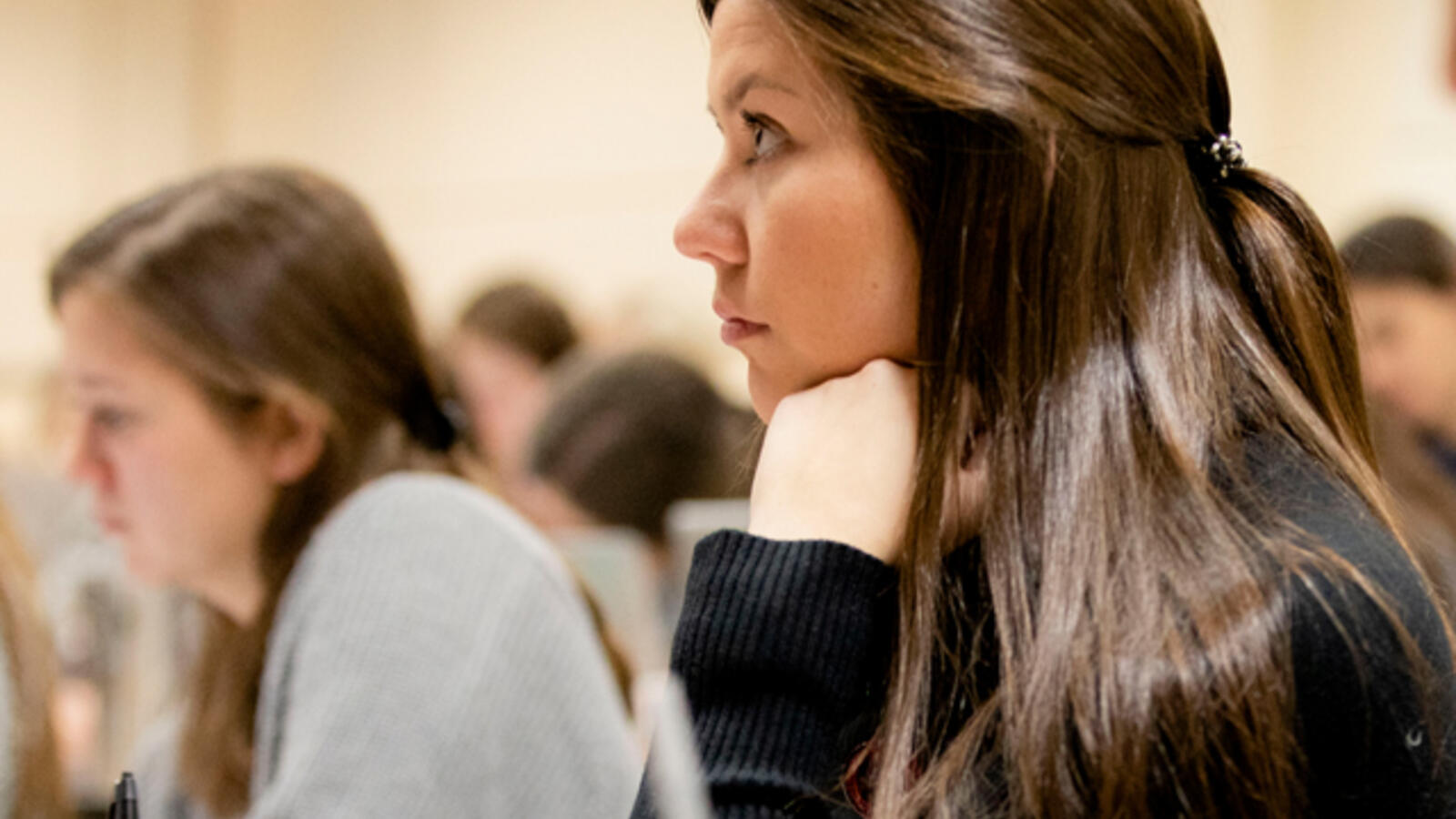 TTUHSC student in a classroom