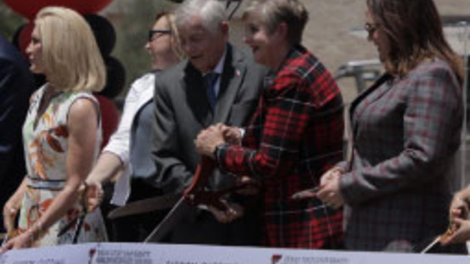 Physician Assistant ribbon cutting in Midland.