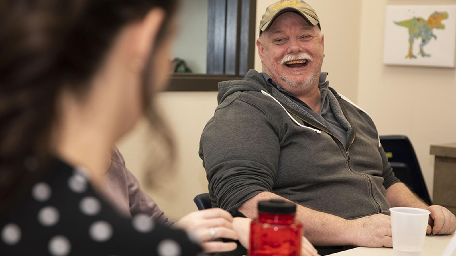 dysarthria patient at TTUHSC