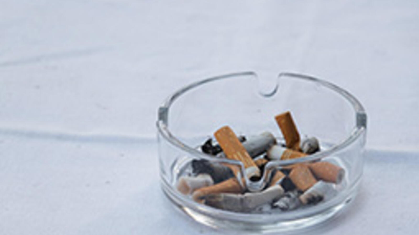 used cigarettes in an ashtray