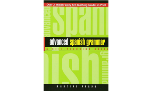 Book cover for Advanced Spanish Grammar by Marcial Prado.