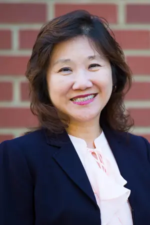 Dean Grace Kuo of the Jerry H. Hodge School of Pharmacy.