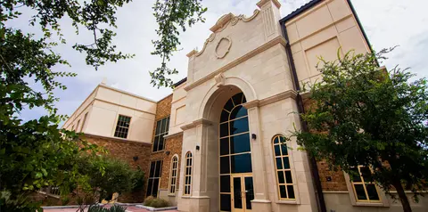 Exterior of the TTUHSC Permian Basin campus building.