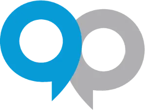 InfoReady logo featuring interlocking blue and gray circular shapes.