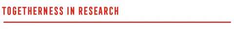 togetherness in research subheader text