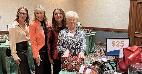 attendees at the power of the purse event