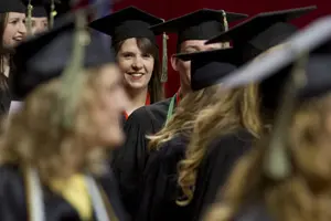 The School of Allied Health Sciences graduated May 10 at the United Supermarkets Arena in Lubbock.