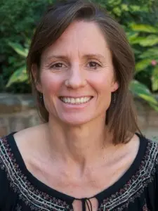 woman smiling