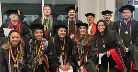 TTUHSC pharmacy graduates.