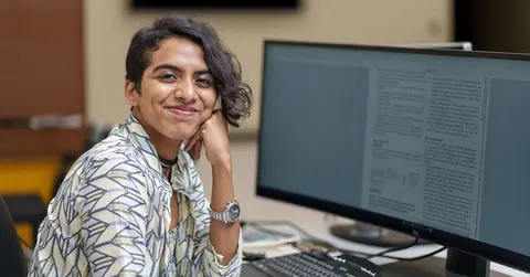 Vaishnavi Chiddarwar, a Ph.D. student in the Rehabilitation Science program at TTUHSC