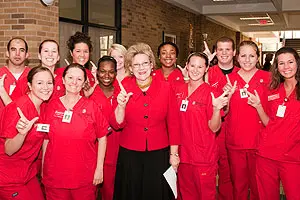 Administrators hope the new nursing facility will help alleviate the state's nursing shortage, which is expected to reach 71,000 by 2020.
