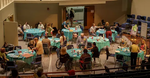 StAR participants at the arts camp this summer