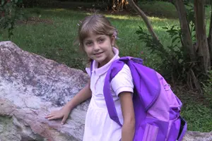 Taking pictures and creating a social story for your child can help prepare them for their first day.