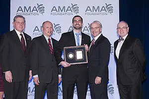 Berk said he believes the award and training AMA provided gives him the opportunity to become a better advocate for the underserved.