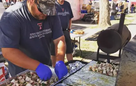 Hunter Corona making more peanut butter poppers.