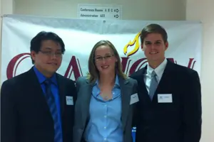 The winners of the 2012 CLARION National Case Study Competition received a $7,500 scholarship.