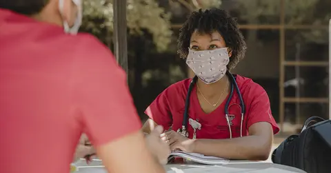 TTUHSC school of nursing student