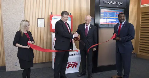 CPR ribbon cutting