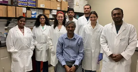 Hironmoy Das, Ph.D., and research team