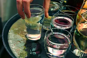 The Betty Ford Center treats patients with alcohol addiction and drug addiction.