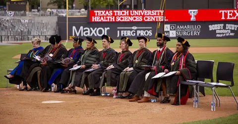 school of pharmacy ceremony TTUHSC