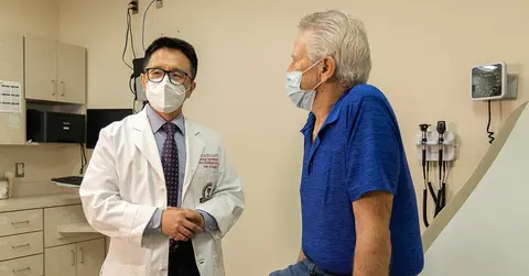 Wei Li, M.D., MPH and patient