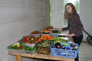 Gardening is a trade Linton picked up from her father, who was a cotton farmer.