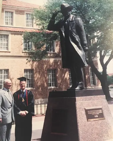 Governor Preston Smith and grandson