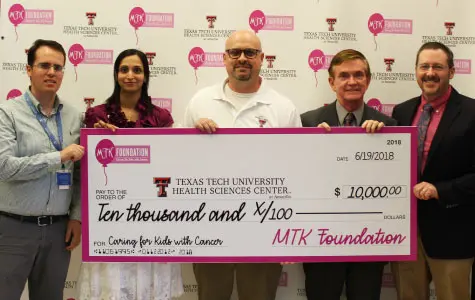 MKT Foundation Check Presentation