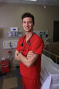 Evans hopes to one day see a healthy mix of men and women in nursing student bodies across the country. 