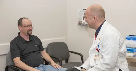 Errin Luton and Dr. Wilms