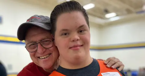 Billy Philips, Ph.D. and his son