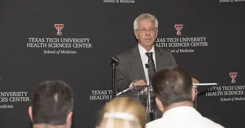 Dean Berk Speaks About Awards for the School of Medicine