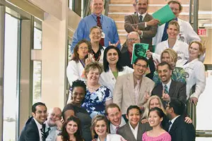 Obstetrics and gynecology residents worked for three to four years on projects presented during Resident Research Day.