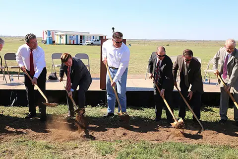 TTUHSC SiM Central Groundbreaking