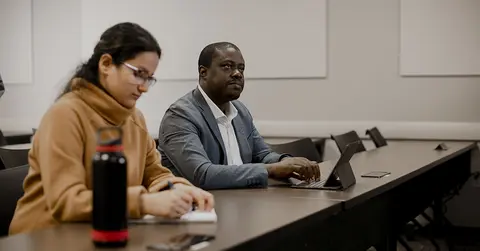 JJMSPPH students sitting in a classroom