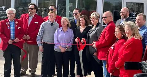 Texas Tech Physicians Pediatrics clinic ribbon cutting