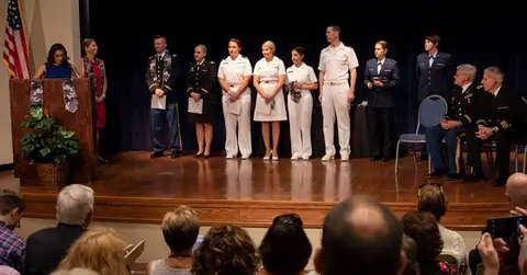 Military members at TTUHSC