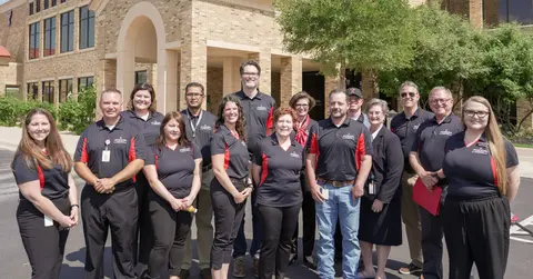 Faculty group photo.